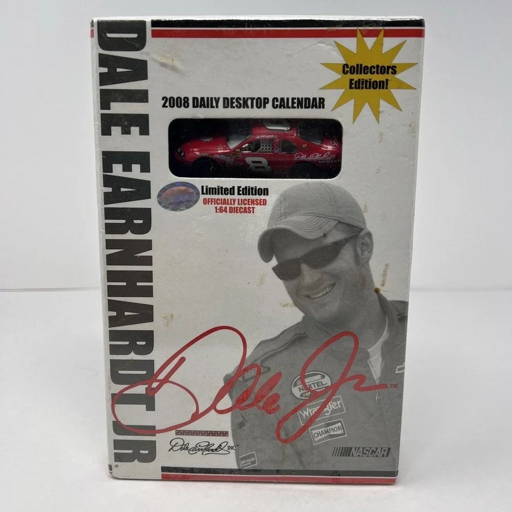 Dale Earnhardt Jr. Collectors Edition 1:64 DieCast Car‎ & 2008 Desktop Calendar